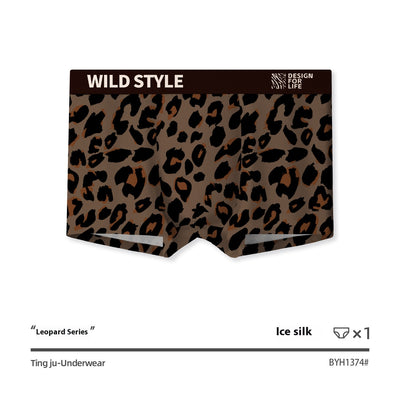 Calzón de Seda Helada Estampado Leopardo - Image 9