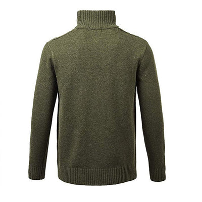 Cardigan de cuello alto con cierre y mangas largas - Image 18