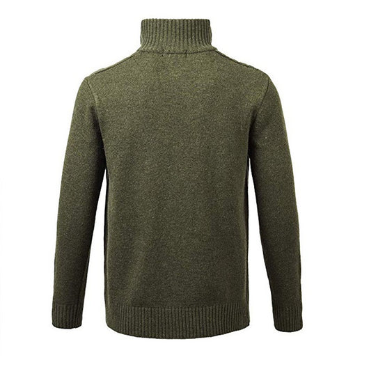Cardigan de cuello alto con cierre y mangas largas - Image 18