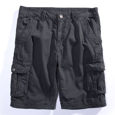 Pantalones Casuales Hombre Cintura Elástica Multibolsillos - Image 7