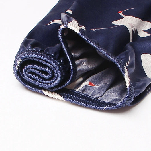 Pijamas de Seda para Parejas - Manga Larga Fresca y Cómoda - Image 53