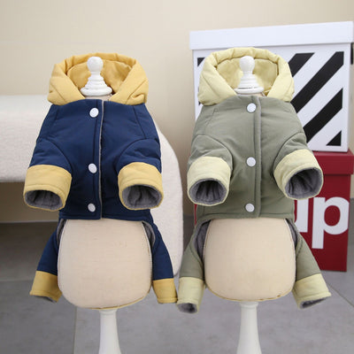 Abrigo Térmico para Perros - Ropa de Invierno y Otoño de Algodón Acolchado - Image 4