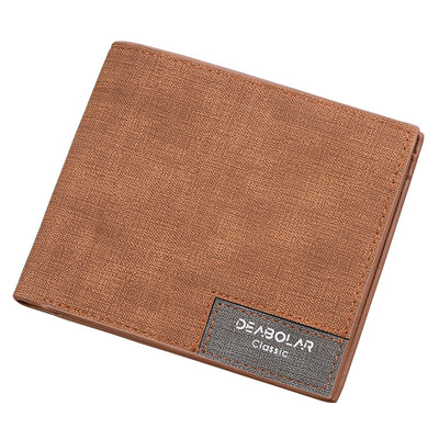 Cartera Corta para Hombre Estilo Coreano - Diseño Delgado y Juvenil - Image 9