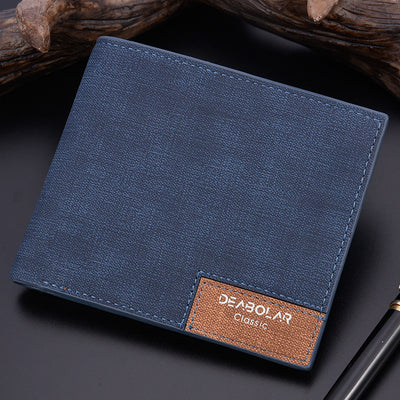 Cartera Corta para Hombre Estilo Coreano - Diseño Delgado y Juvenil - Image 3