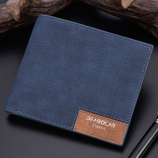 Cartera Corta para Hombre Estilo Coreano - Diseño Delgado y Juvenil - Image 3