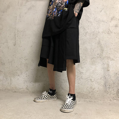 Pantalones Japoneses de Corte Irregular Cinco Puntos - Image 6
