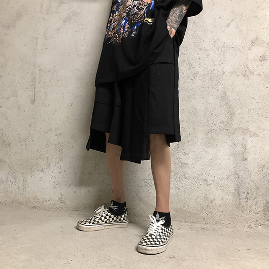 Pantalones Japoneses de Corte Irregular Cinco Puntos - Image 6