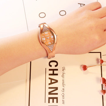 Reloj de Pulsera Dorado Rosa para Mujer - Image 11