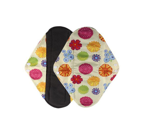 Toalla Sanitaria Reutilizable con Carbón de Bambú para Menstruación - Image 3