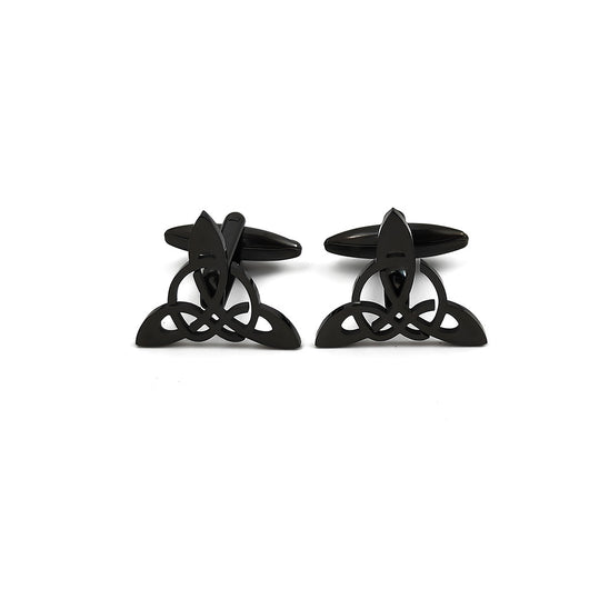 Gemelos de Traje Geométricos Triangulares Hueco para Hombre - Image 5