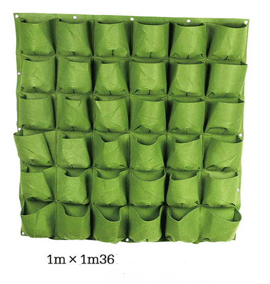 Bolsa de Cultivo Vertical para Pared - Jardín Colgante Multibolsillo para Huerto Urbano - Image 8
