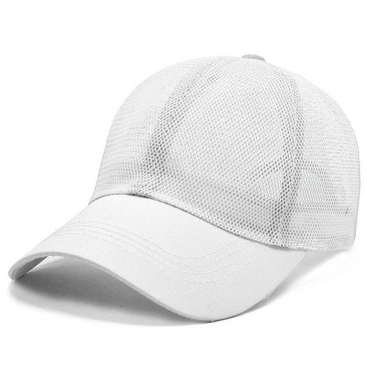 Gorra de Malla Transpirable Unisex para Verano - Gorro Deportivo de Color Sólido - Image 2