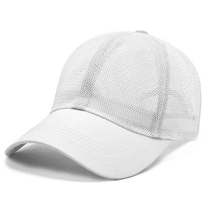 Gorra de Malla Transpirable Unisex para Verano - Gorro Deportivo de Color Sólido - Image 2