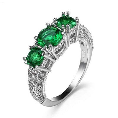 Anillo de Compromiso con Circonita Incrustada - Diseño Europeo y Americano - Image 7