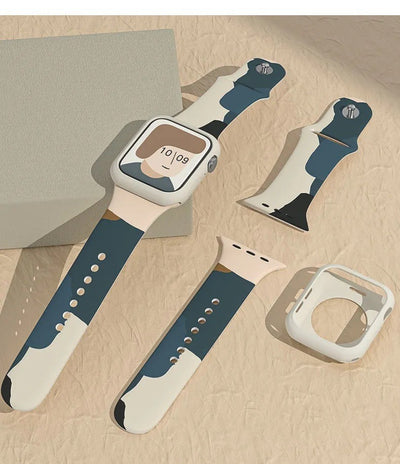 Correa Apple Watch con Estampado de Manzana - Compatible con iWatch - Image 6