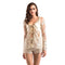 Jumpsuit Largo Bordado Elegante