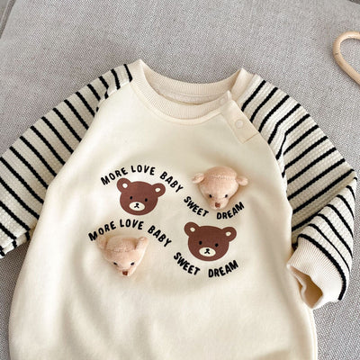 Mameluco para Bebé Minimalista con Diseño de Osito - Image 8