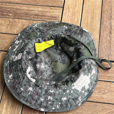 Gorro Táctico Camuflaje Granito con Ala Redondeada - Image 13