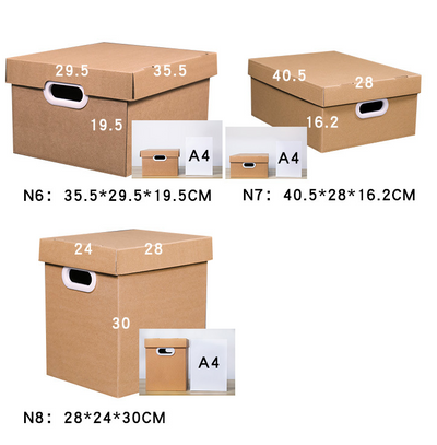 Caja Organizadora de Cuero para Documentos y Archivos - Image 6