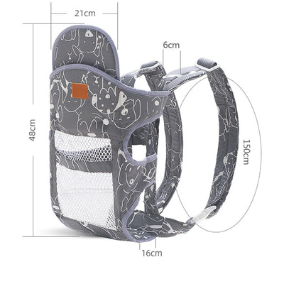 Cargador Multifuncional para Bebé con Ventilación Frontal y Dorsal - Image 27