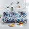Porcelana Azul Y Blanca Hoja Talla Universal 160 190