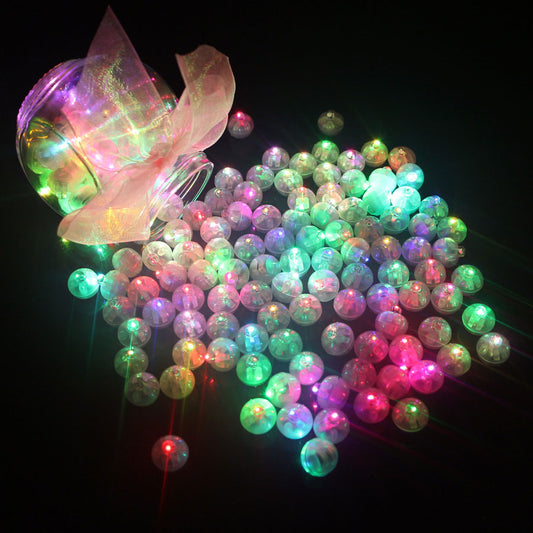 10 Globos LED Luminosos con Luz Incorporada