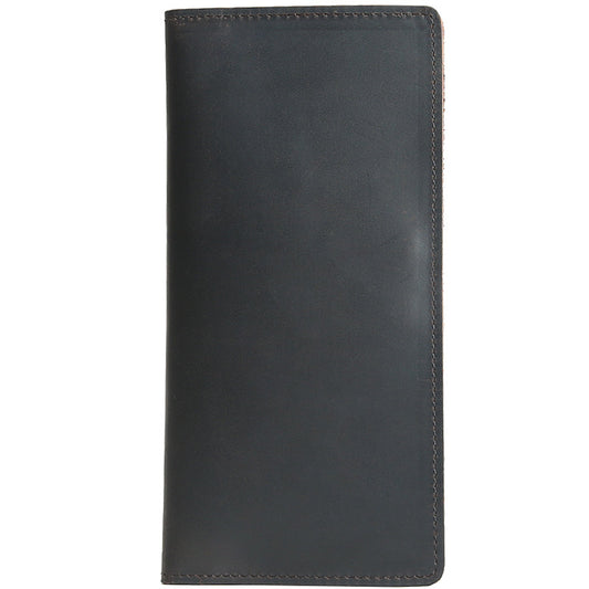 Billetera de Cuero Retro Slim para Hombre