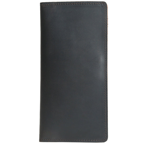 Billetera de Cuero Retro Slim para Hombre