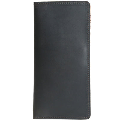 Billetera de Cuero Retro Slim para Hombre