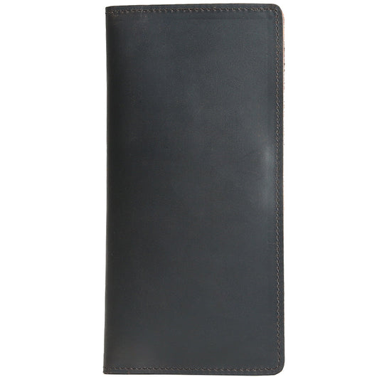 Billetera de Cuero Retro Slim para Hombre