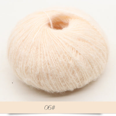 Suéter y chal de mohair para bebé con detalle de tejido - Image 86