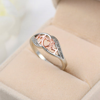 Anillo de Letras para Mamá - Regalo Personalizado - Image 3