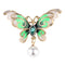 Butterfly brooch jewelry Verde