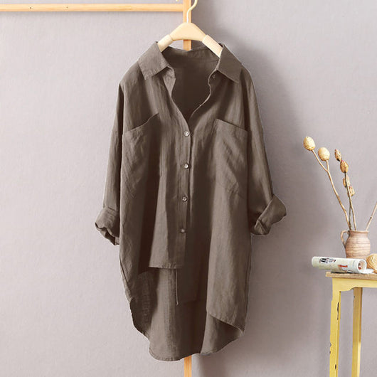 Cardigan de Bolsillos Dobles con Mangas Largas - Image 11