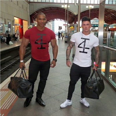 Playera de Entrenamiento Ajustada para Hombre