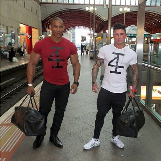 Playera de Entrenamiento Ajustada para Hombre