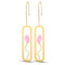 Aretes Reina Lirio Elegante