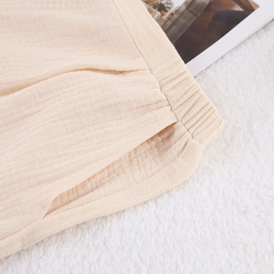 Traje Ejecutivo de Doble Capa en Crepe con Pantalón Suelto de Manga Larga - Image 12