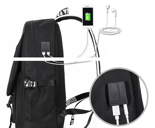 Mochila Inteligente para Hombre con Carga por Voz y Luz LED - Image 4