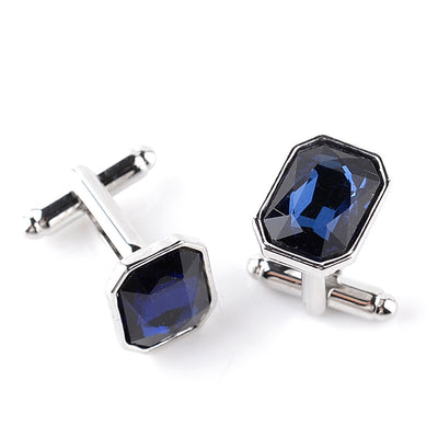 Accesorios de Camisa Diamante de Cristal Multicolor - Estilo Sofisticado - Image 10