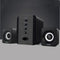 D-202 Stereo Speaker System with Subwoofer for PC and Smartphones