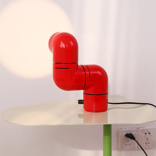 Lámpara Decorativa Futurista con Tuberías Rotativas - Image 4