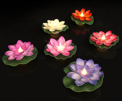 Lámpara Nocturna LED Flotante con Loto Acuático e Inducción por Movimiento - Image 18
