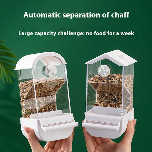 Dispensador Automático de Alimento para Loros