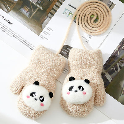 Guantes Cálidos para Bebé con Diseño Cartoon - Manoplas de Invierno - Image 9