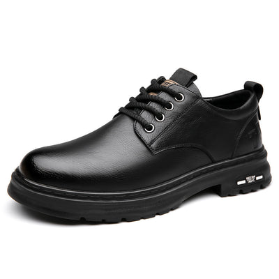 Zapatos Casuales de Cuero para Hombre con Diseño Retro - Image 19