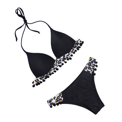 Bikini Deportivo Estampado Leopardo con Cierre Duro - Image 13