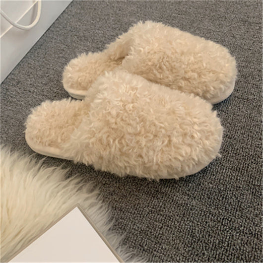 Pantuflas Escolares Estilo Coreano con Suela Antideslizante - Algodón Suave para Mujer - Image 18