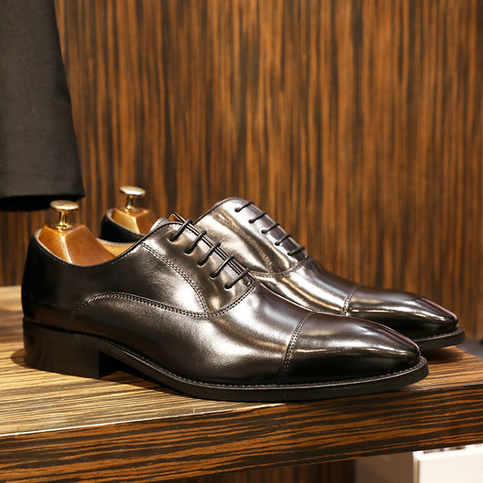 Zapatos de Cuero para Hombre Clásicos con Cordones - Estilo Elegante - Image 10