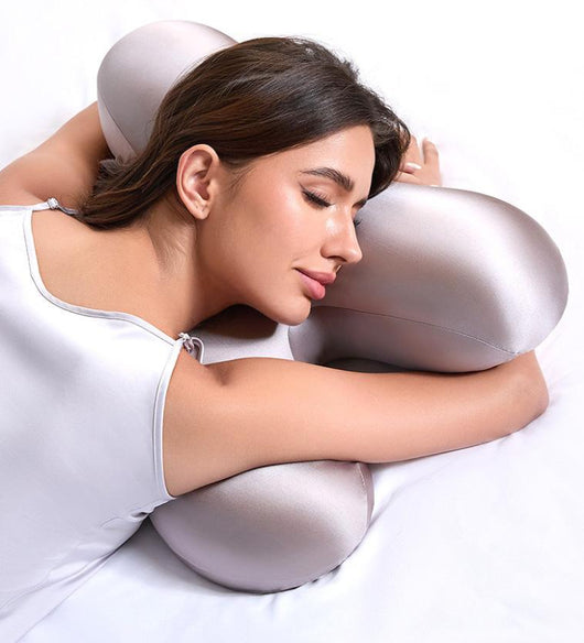Almohada Ergonómica para Dormir de Lado - Sin Presión en el Rostro - Image 8